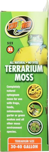 Zoo Med Terrarium Moss [Set of 2] Size: 30-40 Gallons