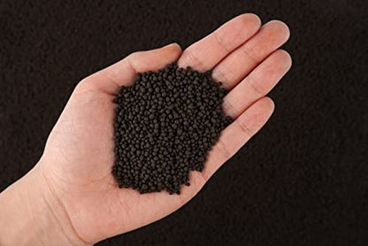 LANDEN THRIVA Natural Soil Substrate for Natural Planted Aquarium, Plant or Shrimp Stratum, Clay Gravel and Stable Porous Substrate for Freshwater Aquarium, Rainforest Black 5L(10lbs),Small Size - size: S-1mm-5L