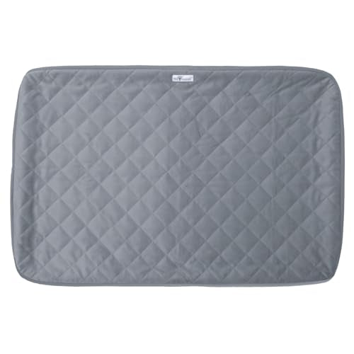 Paw Inspired Fitted Fleece Liner for Ferret Nation, Critter Nation Cage for Ferrets, Rats, Chinchillas, Hedgehogs & Other Small Animals (Gray, Bottom Pan Liner) - color: Gray, size: Bottom Pan Liner