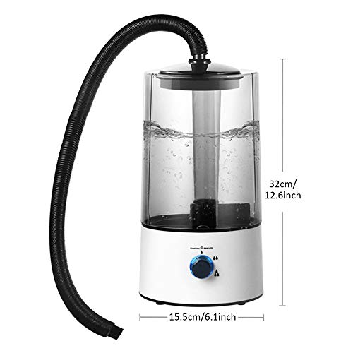 CALIDAKA Reptile Humidifier/Fogger with Extension Tube - 4L Large Tank Suitable for A Variety of Reptiles & Amphibians
