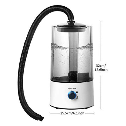 CALIDAKA Reptile Humidifier/Fogger with Extension Tube - 4L Large Tank Suitable for A Variety of Reptiles & Amphibians