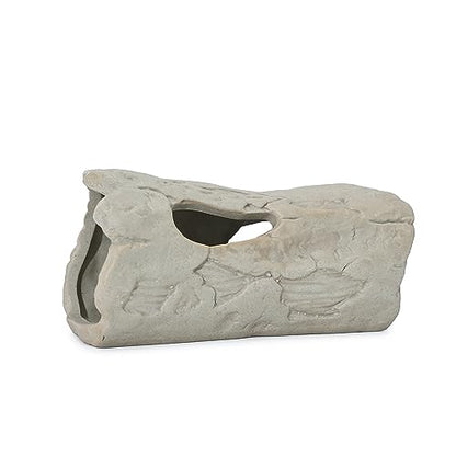 ALEGI Aquarium Rock Smooth Cave Decor for Shrimp Cichlid Hiding Breeding Betta Tunnel Decorations - style: Rock201