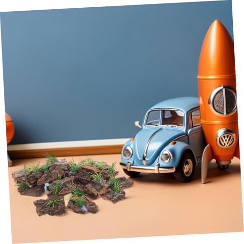 LIOOBO 20pcs Natural Cork Bark Terrarium Background for Reptiles Real Tree Bark Platform for Climbing and Hiding Aquarium Decor for Lizards Snakes Turtles Easy Maintenance Small Terrarium