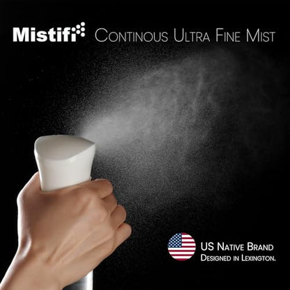 Mistifi Continuous Ultra Fine Mist Spray Bottle (200ml 1Pcs, Transparent bottle) - color: Transparent bottle, style: 200ml