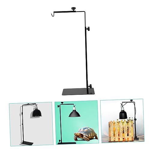 Happyyami Heat Plant Lamp Rack Terrarium Lamp Holder Table Lamp Shade Adjustable Light Rack Reptile Stand Adjustable Plant Lamp Stand Snake Adjustable Lamp Stand Lampshade Metal Major
