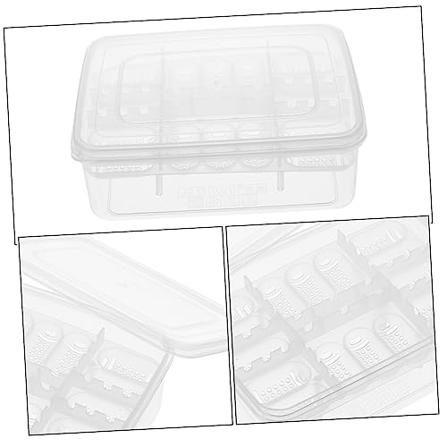 Plastic Reptile Egg Incubator Hatching Case for Tortoise and Lizard Eggs Easy to Clean and Manage Transparent Design for Observing Reptile Births Reusable Incubator Tray