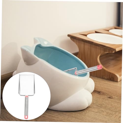 BESPORTBLE Stainless Steel Cat Litter Scoop Fine Mesh Excrement Shovel for Easy Cleaning of Litter Box and Reptile Terrarium Waste Pet Tool Mesh