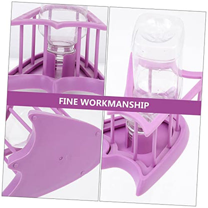 MERRYHAPY Reptile Water Dish Durable Plastic Feeding Dish for Lizard Tortoise Pets Easy to Clean Non Slip Bottom for Gecko Terrarium Reptile Habitat