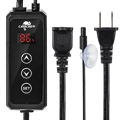 Reptile Dimming Thermostat with 2 pack Dome Lamp Fixture