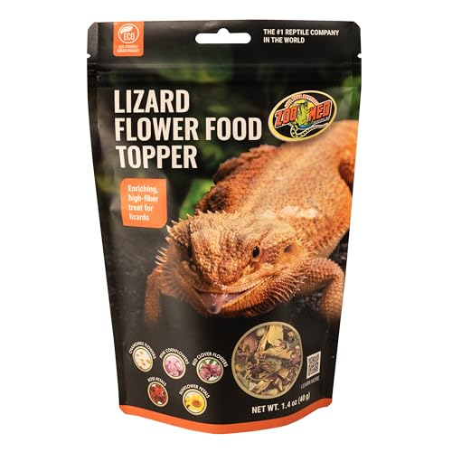 Zoo Med Lizard Flower Food Topper 1.4 oz - Pack of 2