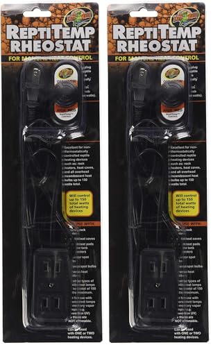 Zoo Med Repti Temp Rheostat (Pack of 2) - size: 1 Count (Pack of 2)
