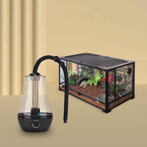 Reptile Fog Machine Mister, Reptile Fog,Lightweight, 3L Reptile Humidifier for Terrariums, Vivarium