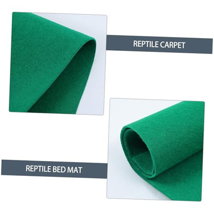 Garneck Reptile Carpet Lizard Tank Substrate Mat Pet Cage Liner Easy Clean Heat Retention