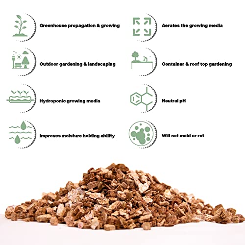 Viagrow® 16 qt. (0.5 cu. ft.) Coarse and Chunky Grade Vermiculite Soil Amendment (1-Pack) / A Product of The Harvest Company™ - size: 1 Pack