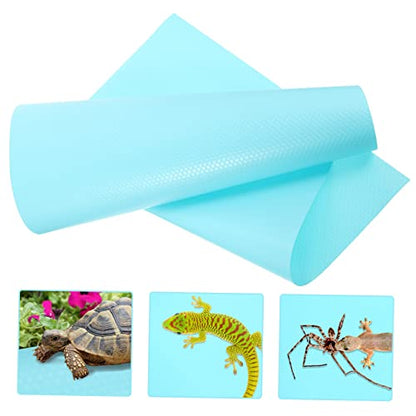 Sosoport Reptile Carpet for Bearded Dragon Snake Lizard Tortoise Leopard Gecko Sphagnum Moss Alternative