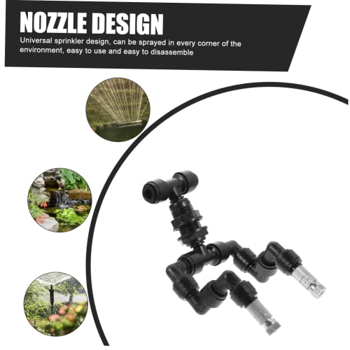 Totority Moss Misting Spray Nozzle for Reptile Tanks Fine Mist Sprayer for Landscaping and Plant Care Compact Design for Easy Installation