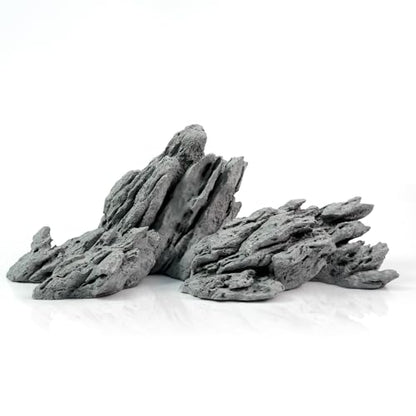 FZONE Aquarium Rocks Aquascaping, Resin Seiryu Rock for Aquascaping - size: 07: Seiryu Stone: 13''×6.3''×5.9''