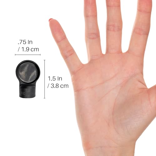 Pangea Microdish Kit for Micro Gecko Feeding, Mini Water Bowl for Tiny Reptiles and Other Small Pets, Magnetic Attachment Dots Included 1.5in x .75in (S Surface Mount) - size: S Surface Mount