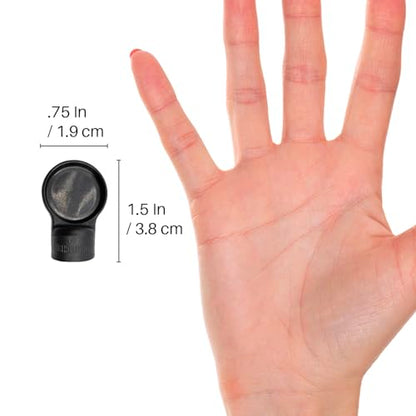 Pangea Microdish Kit for Micro Gecko Feeding, Mini Water Bowl for Tiny Reptiles and Other Small Pets, Magnetic Attachment Dots Included 1.5in x .75in (S Surface Mount) - size: S Surface Mount