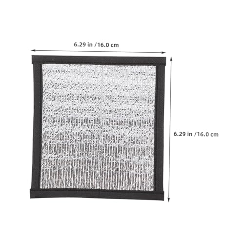 WOONEKY Outdoor Animal Heating Pad Insulation Film Pet Reptile Heating Pad Energy Efficient Easy Maintenance - size: 16.00X16.00X0.10CM