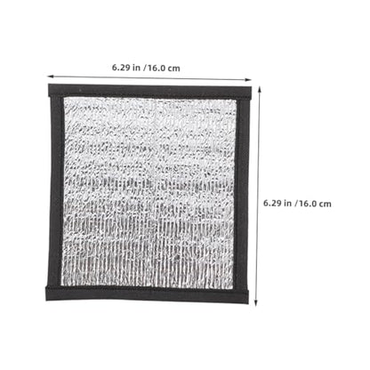 WOONEKY Outdoor Animal Heating Pad Insulation Film Pet Reptile Heating Pad Energy Efficient Easy Maintenance - size: 16.00X16.00X0.10CM