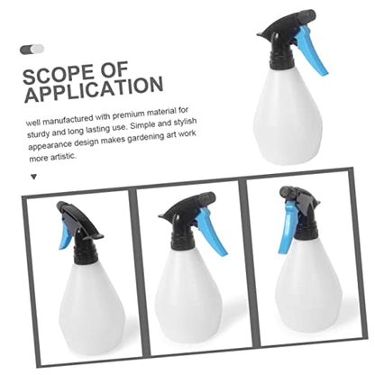 Happyyami 2pcs Press-type Sprayer Water Sprayer Humidification Spray Bottle for Live Houseplants