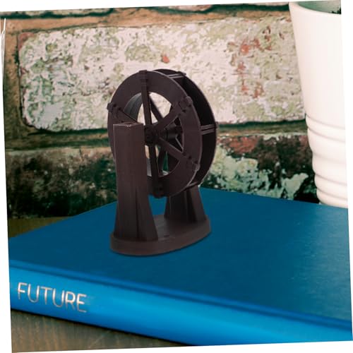 Cabilock Miniature Water Wheel Fountain Accessory DIY Water Circulation Wheel for Fish Tank Indoor Garden Patio Fountain Decoration