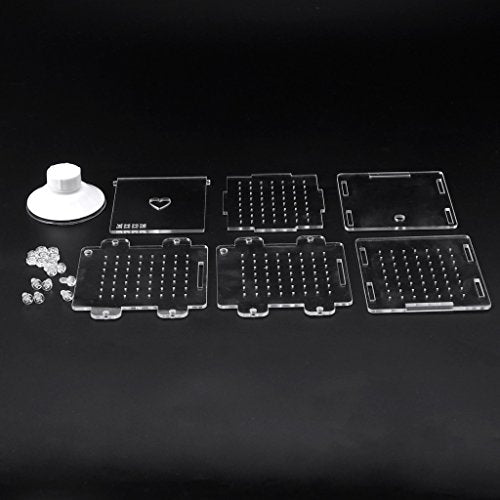 Fish for Hatchery Incubator Aquarium Breeding Box Acrylic Breeder Isolation Hatching Boxes with Suction Cup