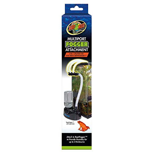 Zoo Med MULTIPORT FOGGER Attachment,Black - size: 1 Count (Pack of 1)
