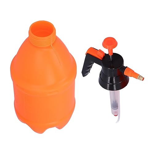 SUNGOOYUE Adjustable Brass Nozzle Reptile Air Pressure Sprayer Plastic 1.5L Hand Pressure Plant with Large Pump Manual Fogger for Terrariums Garden Foliage Care