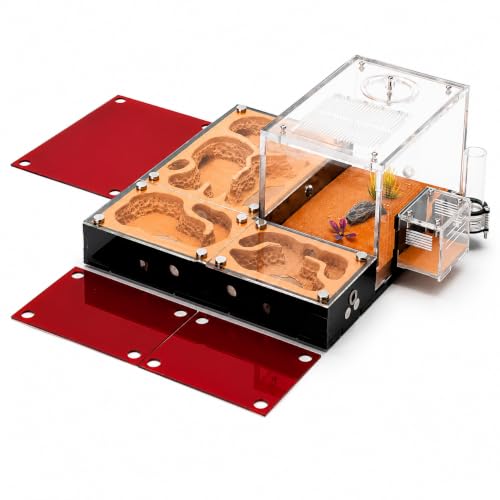 Terra Core Series Progressive Ant Nest with Starter Kit 10.63 x 9 x 5.12 in - size: Terra Core Series-Progressive