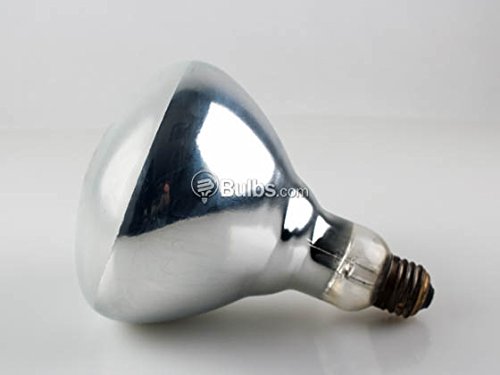 Philips BR40 Heat Lamp Light Bulb: 250-Watt, Infrared, E26 Medium Screw Base