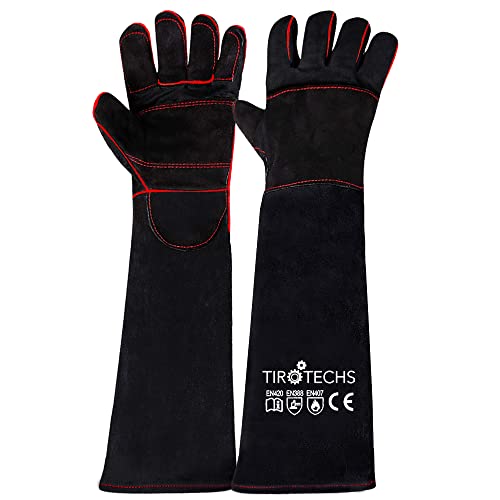 TIROTECHS Build Trust & Protect Your Hands - Bite-Proof Animal Handling Gloves for Safe & Loving Pet Care with Dogs and Cats