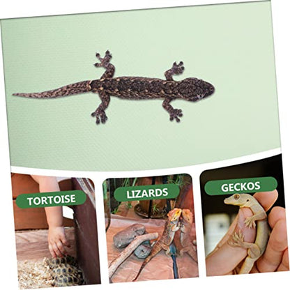 Garneck Eva Reptile Carpet for Snake Cage Bearded Dragon Tank Mat Tortoise Substrate Liner - color: Light Green
