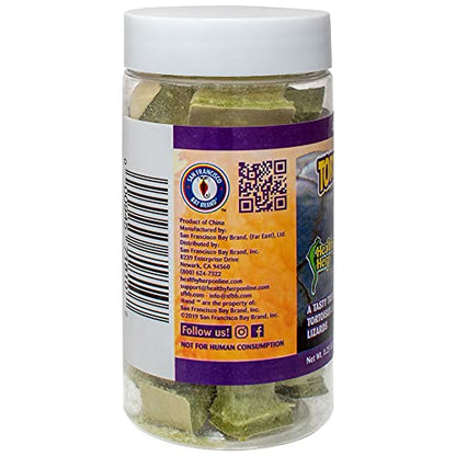 Healthy Herp Tortoise Treat Cactus, Nutritious Turtle Food - 0.25 oz (7.1g) | All Natural, Bearded Dragon Tank Accessories, Tortoise Habitat - for Bearded Dragons, Box Turtles, Aquatic Turtles