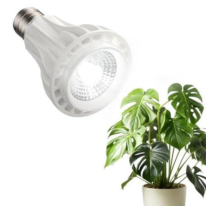 Pawfly Grow Lights for Indoor Plants, 12W PAR20 LED Grow Light Bulb (150W Eqv), Ultra-High PPFD 466 μmol/m²/s at 1ft, 6000K Full Spectrum COB Plant Light for Seedling & Hydroponic Gardening