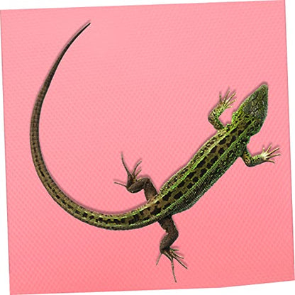 Reptile Tank Liner Nonslip Carpet for Bearded Dragon Snake Lizard Leopard Gecko Terrarium Substrate Carpet
