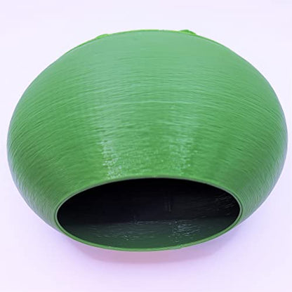 Stroodies MagLoft | Leaf Green | Magnetic BubbleLoft Hide for Arboreal Geckos | Especially Cresties