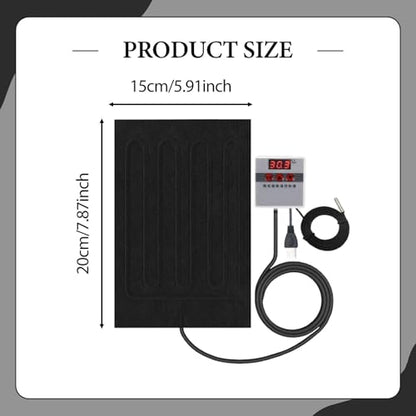 Pad Electric Blanket Indoor Warm Cushion Made of Waterproof Insulated Suitable for Reptiles, 15cmx20cm - size: 15cmx20cm