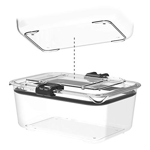 Prepara Latchlok 17.6 Cup Tritan Food Storage Container, Clear - size: 17.6 cup