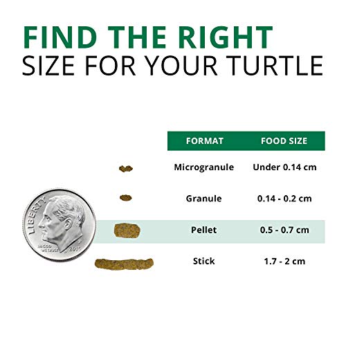 Fluval Bug Bites Turtle Food, Pellets for Small to Medium Sized Turtles, 1.5 oz., A6592, Brown - size: 1.5 Ounce (Pack of 1)