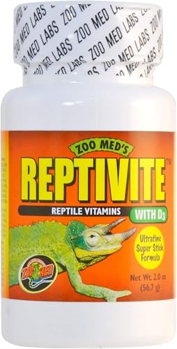 Zoo Med Reptivite Reptile Vitamins with D3 2 oz - Pack of 12