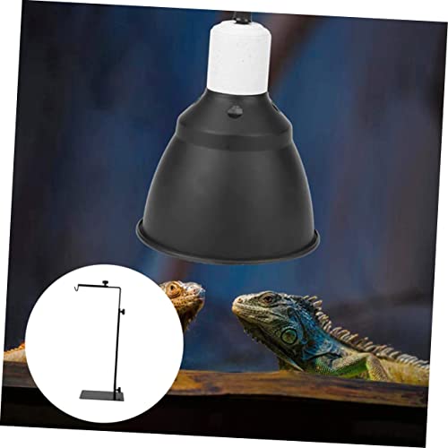 BESPORTBLE Adjustable Plant Lamp Stand for Reptile Tanks Durable Metal Light Rack for Heating Lamps for Bearded Dragons Turtles and Other Reptile Pets Easy to Install