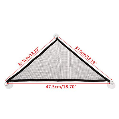 2Pcs Bearded Dragon Lizard Hammock - Breathable Mesh Geckos Hammock Reptile Hammock, Suitable for Lizard, Axolotls, Anoles, Geckos, Snakes, Chameleon