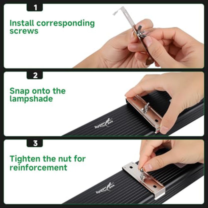 T5 UVB Reptile Light Fixture Upgrade Square HO UVB Bulb Lighting Combo Kit 10.0 UVB Light for Reptiles Terrarium Fluorescent 24W Reptile Light Bar UVA UVB Desert Lamp for Bearded Dragon Turtle Tank - size: 24W 22IN
