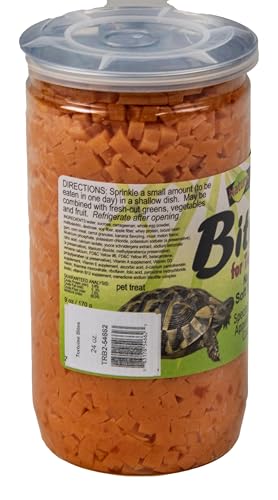 Nature Zone Snz54661 Melon Flavored Total Bites Soft Moist Food For Tortoise, 9-Ounce