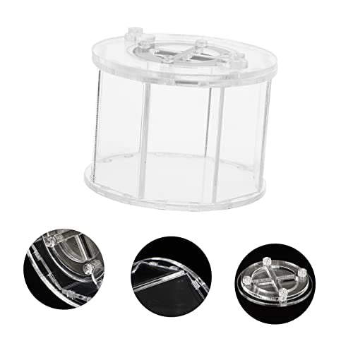 Transparent Acrylic Breeding Box for Reptiles and Pets Compact Display Case for Lizards Insects and Spiders Lightweight Easy to Use Habitat Holder