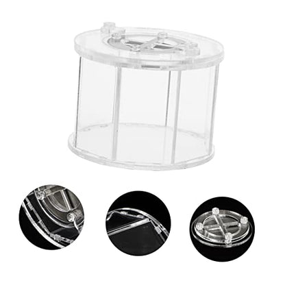 Transparent Acrylic Breeding Box for Reptiles and Pets Compact Display Case for Lizards Insects and Spiders Lightweight Easy to Use Habitat Holder