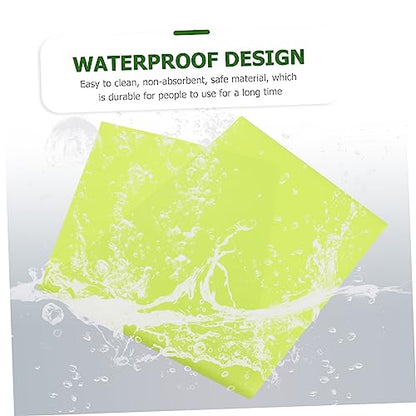 SUPVOX Reptile Carpet Mat and Washable Terrarium Liner for Bearded Dragons Tortoises Snakes and Lizards Easy Clean Habitat Flooring Green