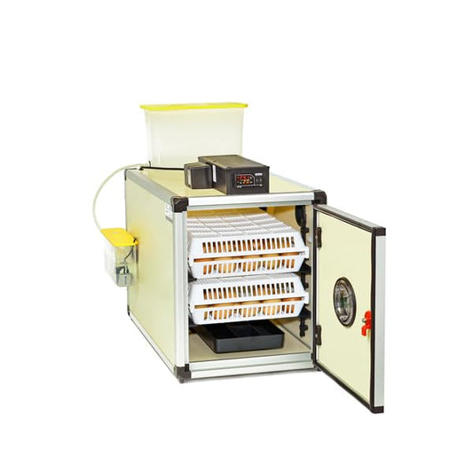 Hatching Incubators Without Turners – 60 Egg Hatcher Cabinet with Digital Humidity Control & Active Periodic Cooling | Chicken & Quail Egg Hatcher for Final Hatch Stage by Hatching Time - size: 60 Eggs, style: Egg Hatcher Only